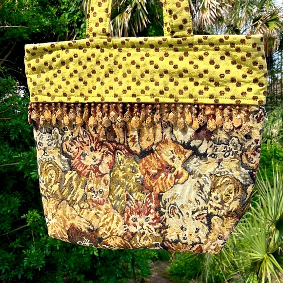 - Handmade cat bag! One of a kind - Picture 4 of 13